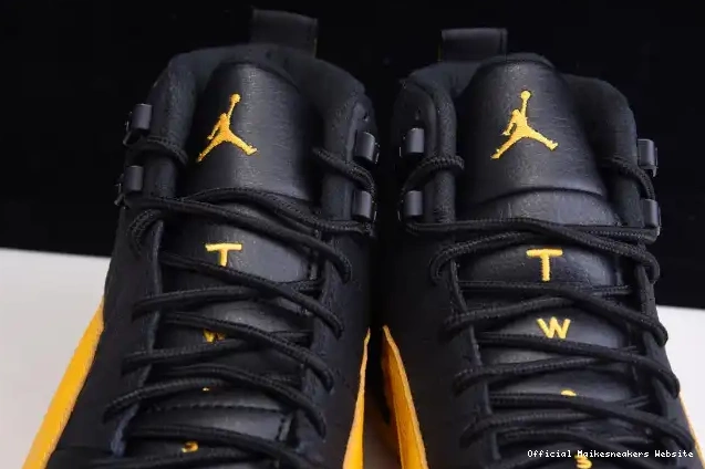 Official Maikesneakers 130690-070 Gold 12 University Jordan Retro Air Black 0517